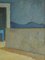 The Blue Table, Oil Painting, Framed 11