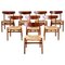 Chaises de Salle à Manger CH23 par Hans J. Wegner pour Carl Hansen, Danemark, 1951, Set de 8 1