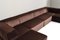 Schokoladenbraunes Cor Trio Sofa, Deutschland, Schweiz, 1972, 11 . Set 2