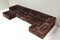 Chocolate Brown Cor Trio Sectional Sofa, Germany, Switzerland, 1972, Set of 11, Image 11