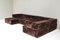 Chocolate Brown Cor Trio Sectional Sofa, Germany, Switzerland, 1972, Set of 11, Image 12