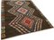 Moderner brauner Tribal Teppich 2