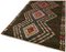 Moderner brauner Tribal Teppich 3