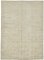 Modern Beige Tribal Rug, Image 1