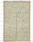 Moderner Tribal Teppich in Beige 1
