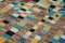 Modern Multicolor Tribal Rug, Image 5