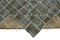 Moderner grauer Tribal Teppich 6