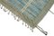 Moderner Tribal Teppich in Blau 4