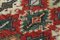Moderner roter Tribal Teppich 5