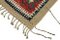Moderner roter Tribal Teppich 4