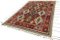 Moderner roter Tribal Teppich 3