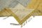 Modern Beige Tribal Rug, Image 6