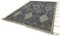 Moderner grauer Tribal Teppich 3