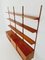 Large Mid-Century Danish Teak Wall Unit with 3 Cabinets by Poul Cadovius for Cado, Denmark, 1960s, Image 10