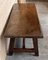 Tables d'Appoint Baroque avec Brancard en Bois et Plateau Rectangulaire, Espagne, 1920s, Set de 2 6
