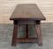 Tables d'Appoint Baroque avec Brancard en Bois et Plateau Rectangulaire, Espagne, 1920s, Set de 2 8