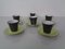 Kaffeeservice für 6 Personen von Vokstedt, Deutschland, 1950er, 17 . Set 6