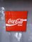 Siebdruck auf Blech Coca Cola Schild, Italien, 1970er 1