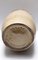 Vase Vintage en Céramique Vernie Beige et Noire, Allemagne, 1970s 5
