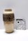 Vase Vintage en Céramique Vernie Beige et Noire, Allemagne, 1970s 3