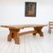 Large Brutalist Table, 1960s 1