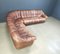 Vintage Leather Sofa, 1970s, Set of 3, Image 3
