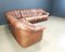 Vintage Leather Sofa, 1970s, Set of 3, Image 5