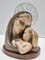 Figurine Vintage en Céramique Vernie et Laiton par Arturo Pannunzio, Italie, 1940s 1