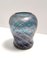 Vase Vintage en Verre de Murano Bleu par Fratelli Toso, 1940s 4