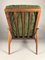 Skandinavischer Vintage Sessel mit Grünem Bezug & Buchenholz, 1960er 4
