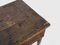 Mesa de granja de castaño con cajón, siglo XIX, Imagen 8