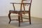 Fauteuil Brutaliste Vintage Razorblade en Chêne par Henning Kjærnulf, 1960s 5