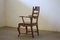 Fauteuil Brutaliste Vintage Razorblade en Chêne par Henning Kjærnulf, 1960s 11