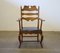 Fauteuil Brutaliste Vintage Razorblade en Chêne par Henning Kjærnulf, 1960s 16