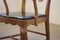Fauteuil Brutaliste Vintage Razorblade en Chêne par Henning Kjærnulf, 1960s 4