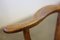 Fauteuil Brutaliste Vintage Razorblade en Chêne par Henning Kjærnulf, 1960s 8