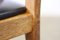 Fauteuil Brutaliste Vintage Razorblade en Chêne par Henning Kjærnulf, 1960s 13