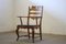 Fauteuil Brutaliste Vintage Razorblade en Chêne par Henning Kjærnulf, 1960s 1