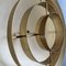 Dome Brass Pendant Lamp attributed to Wiener Werkstätten, Münich, Germany, 1940s 8
