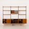 Modernes Mid-Century Teak Wandregal von Kai Kristiansen für FM Mobler, 1960er 6