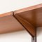 Modernes Mid-Century Teak Wandregal von Kai Kristiansen für FM Mobler, 1960er 16