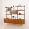Modernes Mid-Century Teak Wandregal von Kai Kristiansen für FM Mobler, 1960er 4
