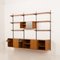Modernes Mid-Century Teak Wandregal von Kai Kristiansen für FM Mobler, 1960er 8
