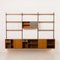 Modernes Mid-Century Teak Wandregal von Kai Kristiansen für FM Mobler, 1960er 10