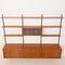 Modernes Mid-Century Teak Wandregal von Kai Kristiansen für FM Mobler, 1960er 12