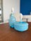 Bouteille et Boîte Vintage en Opaline, Set de 2 3