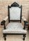 Mobilier de Salon Alphonsine en Bois Noirci, 1900s, Set de 3 8