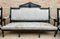 Mobilier de Salon Alphonsine en Bois Noirci, 1900s, Set de 3 10