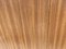Mesa extensible redonda de chapa de roble con base de madera, años 70, Imagen 9