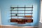 Large FM Shelving System in Teak by Kai Kristiansen for Fm Møbler, 1960s, Set of 18, Image 9